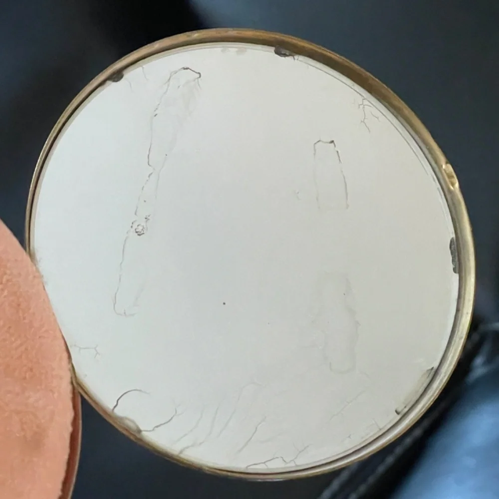 Dorset Fifth Avenue Engraved Design Vintage Powder Compact